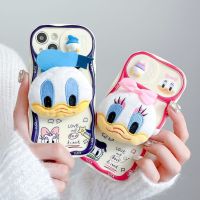 ตุ๊กตาเดซี่ฤดูใบไม้ร่วงและฤดูหนาว 15 เคสมือถือแอปเปิ้ล 13pro max คู่รัก 14pro นุ่ม 12 ผ้ากำมะหยี่ 11