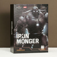 ZD ของเล่น I RON Man เหล็ก Monger รูปการกระทำของสะสมของเล่นรุ่นของขวัญตุ๊กตาหุ่นที่มีไฟ LED