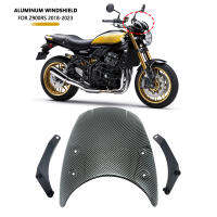 Z900RS กระจกบังลมสำหรับ Kawasaki Z 900 RS 2018-2023รถจักรยานยนต์อลูมิเนียม Wind Deflector Shield หน้าจอ cket