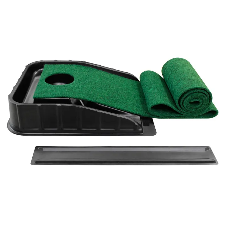 Moon BABY Golf Putting Mat Ball Return Putting Green สำหรับสนามหลังบ้าน