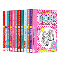 Dork diaries dork diary English edition 12 stories of girls English reading story chapters novel books primary school students English extracurricular reading books English original imported 9-12 years old