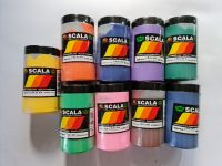 Scala สีสกรีนเสื้อ สีลอย ขนาด 0.2kg ( Cloth Painting , Screening s Colour ) (1 ขวด)