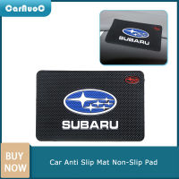 สำหรับ Subaru แผงควบคุมรถเสื่อกันลื่นเหนียวรถศูนย์คอนโซลแผ่นกันลื่นที่วางโทรศัพท์สำหรับ Subaru T Ribeca มรดกชนบทห่างไกล Impreza Forester Impreza WRX STI