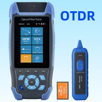 เครื่องวัดความสะท้อนแสงใยแก้วนำแสง OTDR ขนาดเล็ก AUA900D/AUA900A พร้อมฟังก์ชัน VFL OPM RJ45แผนที่เหตุการณ์เครื่องทดสอบตัวติดตามสายเคเบิลอีเทอร์เน็ต