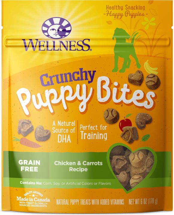 ขนมสุนัข-wellness-puppy-bites-นำเข้าจากประเทศสหรัฐอเมริกา