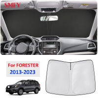 สำหรับ Subaru Forester 2013-2023อุปกรณ์เสริมม่านบังแดดรถยนต์ด้านหน้ากระจกม่านครีมกันแดดฉนวนกันความร้อนบังแดด Sunshield