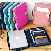 Multi-functional Waterproof Portable A4 Document Storage Organizer Bag File Folder Case Bags For Travel Notebooks Pens Computer Note Books Pads