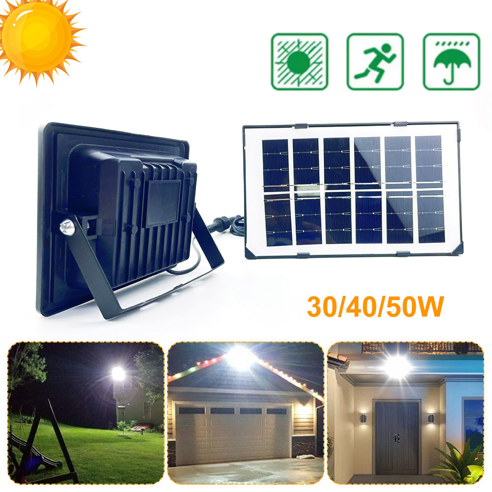 smart solar security light