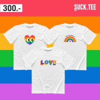 เสื้อยืดคอตตอน 100% Pride Month Collection