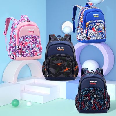 Student Schoolbag Backpack Cartoon Cute Boys Girls Children Grade 1-3-6