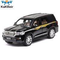 Kakbeir ของเล่น1:24 1:32 TOYOTA LAND CRUISER รถของเล่นสไตล์ใหม่ยานพาหนะของเล่นโลหะพราโดและรถโลหะผสมของเล่นโมเดลรถยนต์ของเล่นสำหรับเด็ก