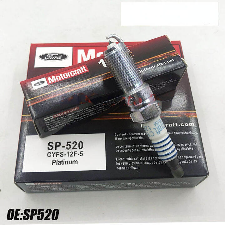 (4pcs) SP520 CYFS12F5 Motorcraft Spark Plug for Ford Ecosport 2014