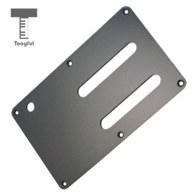 ‘【；】 Tooyful 1X Replacement Parts 2 Slot Style Back Plate Backplate Trem Cover For Electric Guitar