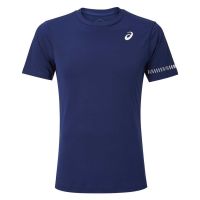 Asics เสื้อเทนนิสผู้ชาย Court M SS Tee | Peacoat ( 2041A136-400 )