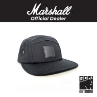 Marshall 6 Panels Badge Cap Black หมวกแก๊ปมาร์แชล