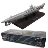 【HOT SALE】 Mamas &amp; Babies โมเดลเรือรบโลหะหล่อขึ้นรูปเรือดำน้ำขนาด1/350 U-47สงครามโลกครั้งที่สองเรือดำน้ำเยอรมันแบบ VIIB