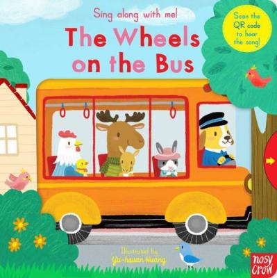 The wheels on the bus picture book sing along with me nursery rhyme cardboard mechanism operation toy book early childhood enlightenment picture book