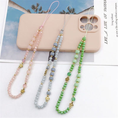 Beaded Jewelry Gift Women Fashion Acrylic Telephone Mobile Phone Chain