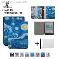 № yizhan224080 Estojo para Tablet Pocketbook InkPad 3 E-Book Auto Wake Pro Stereo 7.8 740