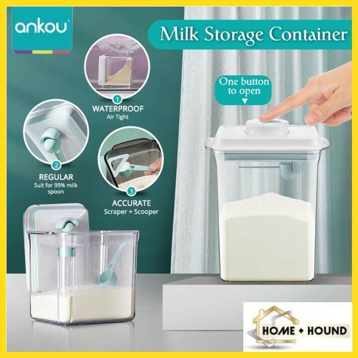 Home+Hound ANKOU Milk Storage Container for Baby Air Tight Milk Powder