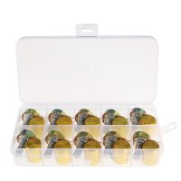 ☸♤♗ 10PCS/box WH148 Potentiometer with Gold Aluminum Alloy Knob Cap 15mm 3pin 5K 10K 20K 50K 100K 250K 1M Potentiometer Kit