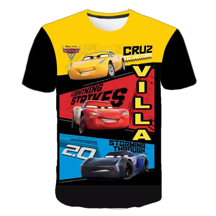 Disney Pixar Cars Boys T-shirts Summer Children Funny Cartoon Cars 3D T-shirt Kawaii Short Sleeve Tops Baby Kids O-neck Tees | Lazada PH Disney Pixar Cars Boys T-shirts Summer Children Funny Cartoon Cars 3D T-shirt Kawaii Short Sleeve Tops Baby Kids O-neck Tees | Lazada PH