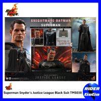 HOT TOYS Superman Snyders Justice League Black Suit TMS038 โมเดล ซุปเปอร์แมน ชุดสีดำ ภาค จัสติคลีก สวยใหม่ ของแท้