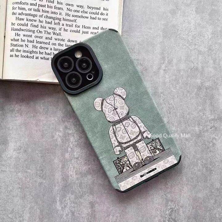 เคสโทรศัพท์หมีหนังนิ่มหนังคุณภาพสูงสำหรับ-iphone-14-13-pro-max-เคสโทรศัพท์12-11-pro-max-เคสโทรศัพท์-x-xr-6s-8-7-plus-เคสโทรศัพท์น่ารัก