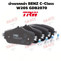 ผ้าเบรคหน้า BENZ C-Class W205 รุ่น TRW GDB2070