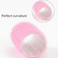 (Stream woman)ลูกกลิ้งผมขนาดใหญ่ Curlers Self Grip Holding Self-Adhesive Sticky Hairdressing Professional สำหรับ DIY Multi Size Salon Tool 3/1ชิ้น