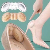 Insoles for Womens Shoes Sponge Silicone Heel Cushion Pads for Women High Heels Lining Insert Heel Pain Protector Back Stickers Shoes Accessories