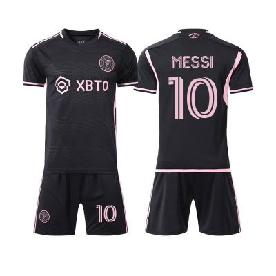 ✲✹❉  Miami international messi jersey number 10 custom football suit pink custom game training suit men and women