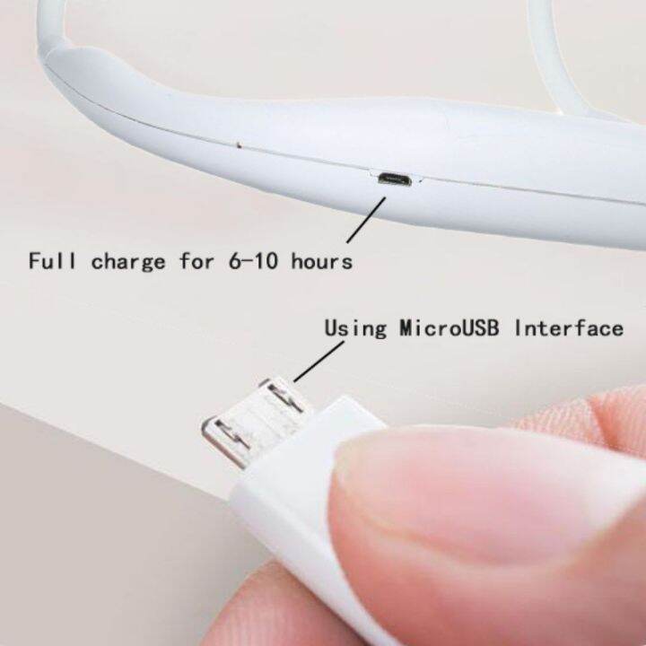 ใหม่แบบพกพา-usb-พัดลมแบบชาร์จอากาศเย็น-nbsp-แฟนกีฬาห้อยคอ