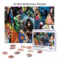 Batman Rebirth Wooden Jigsaw Puzzle 500 Pieces Educational Toy Painting Art Decor Decompression toys 500pcs