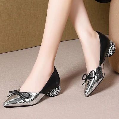 Cresfimix Sapatos Femininas Women Fashion Black Square Heel Shoes Lady Cute Comfort Spring &amp; Summer Hollow Out Heel Shoes A458