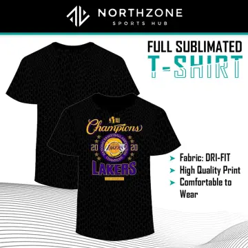 Vintage NBA LA Lakers 3-PEAT CHAMPIONS Men's T-Shirt Size XL Black