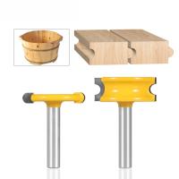 2 pc 1/4 Shank 1/4 Diameter Flute and Bead Router Bit Set wood cutter woodworking cutter woodworking bits wood milling cutter