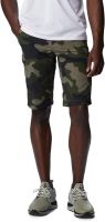 Columbia Mens Silver Ridge Printed Cargo Short, Stone Green Mod Camo, 44