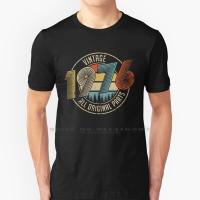 Vintage 1976 All Original Parts Birthday Gifts T Shirt 100% Pure Cotton Vintage 1976 Birthday Retro Born In 1976 Made In 1976