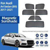 Magnetic รถ Sunshade ด้านหน้ากระจกด้านหลังหน้าต่าง Sun Shades ผ้าม่านสำหรับ Audi A4 B7 B8 B9 Avant Allroad A 4 2004-2022