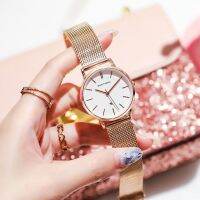 New style watch for women fashionable simple elegant high-end light luxury niche womens non-mechanical waterproof quartz watch