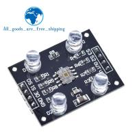 Tzt Tcs230เซ็นเซอร์การรับรู้สีโมดูลการรับรู้สีเซนเซอร์สี Tcs3200สำหรับ Arduino Diy โมดูล Dc 3-5V อินพุต