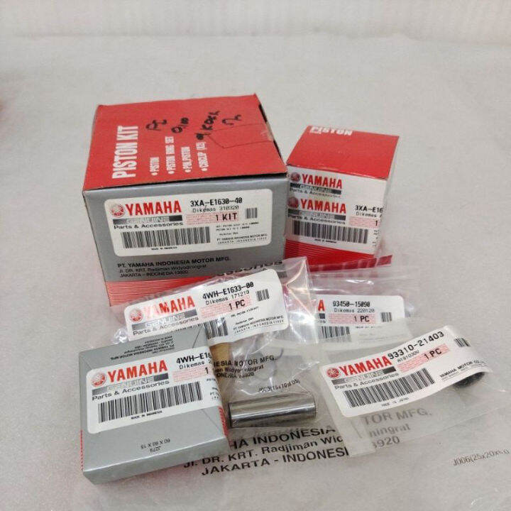 Piston Kit Yamaha FIZR Fiz R F1zr oversize Os 1.00 ORIGINAL 3XAE1630