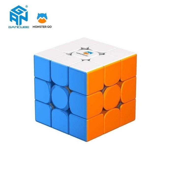 GAN Cube Monster Go EDU 3X3 V2 M Magic Speed Cube Stickerless