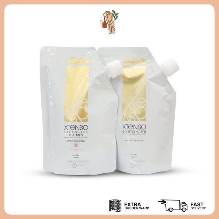 Loreal XTenso Rebonding Cream Neutralizer Cream Lazada