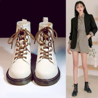 top●Ladies Martin Boots 2021 Winter New Wild and Handsome Female Chelsea Womens Short Boots Thin Single Boots Trend