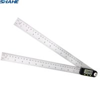 Protractor Stainless Steel Digital Protractor SHAHE 360 Degree Goniometer Angle Finder Meter Digital Angle Ruler Goniometer