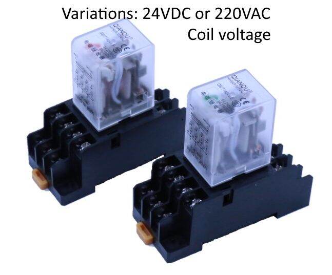 HH54P (MY4NJ) 14 Pin 4PDT General Purpose Relay Auxiliary Relay with