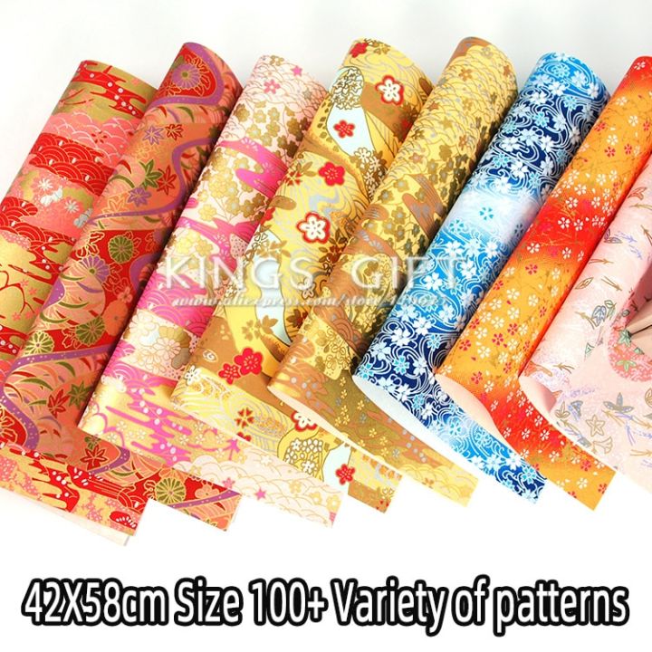 42x58cm Big Size Origami Japanese Paper Chiyogami Wrapping Gift Craft Paper  DIY Creative Art Paper Doll