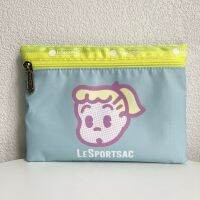 Lesportsac 2023 สินค้าใหม่ Lishibao เด็กป้องกันการแพร่ระบาดกระเป๋าสี่เหลี่ยมขนาดเล็กแบบพกพากระเป๋าจัดระเบียบผ้าขนหนูเด็กผู้หญิงกระเป๋าเก็บหน้ากาก01กระเป๋าคลัทช์